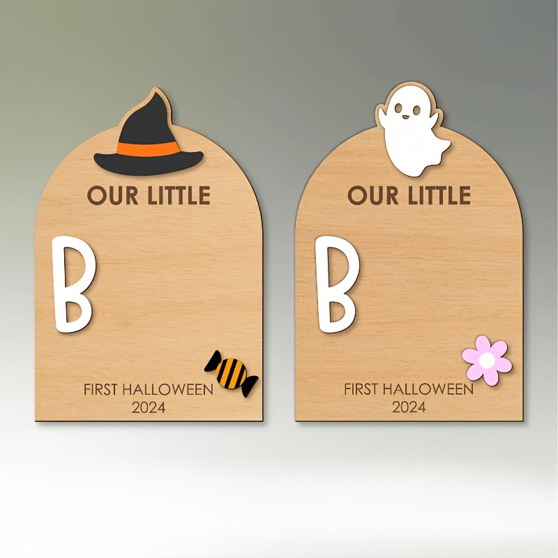 Personalized Baby First Halloween Keepsake